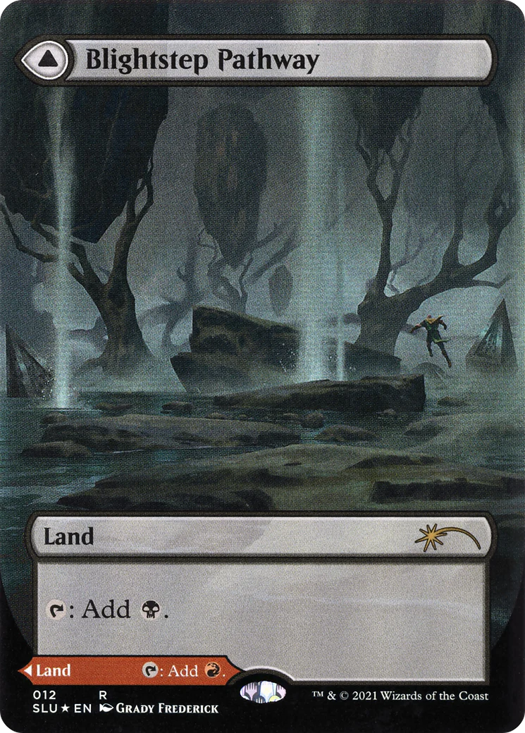 Blightstep Pathway // Searstep Pathway (SLU-012) - Secret Lair: Ultimate Edition: (Showcase) (Borderless) Foil - Image 3