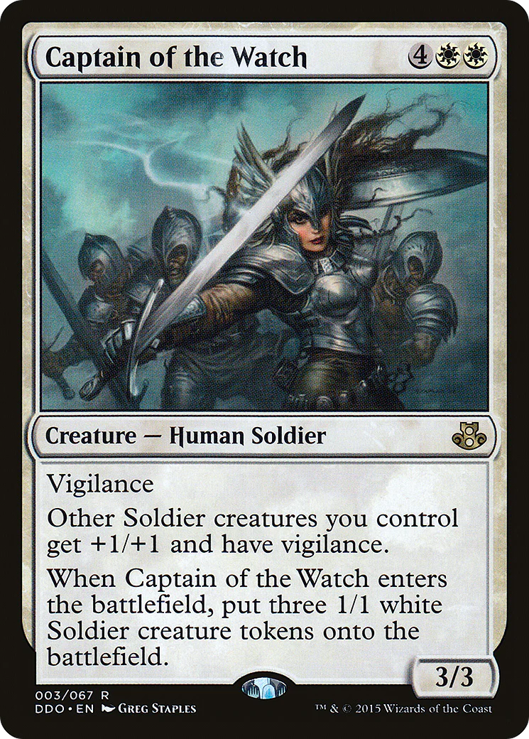 Captain of the Watch (DDO-003) - Duel Decks: Elspeth vs. Kiora