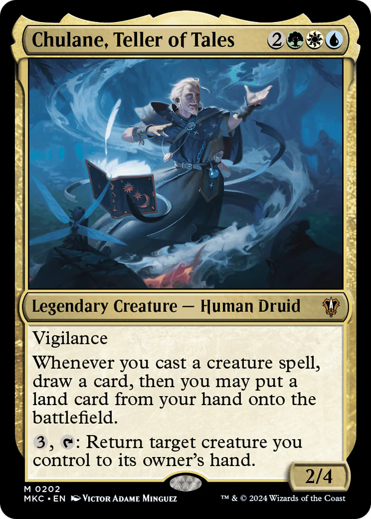 Chulane, Teller of Tales (MKC-202) - Murders at Karlov Manor Commander