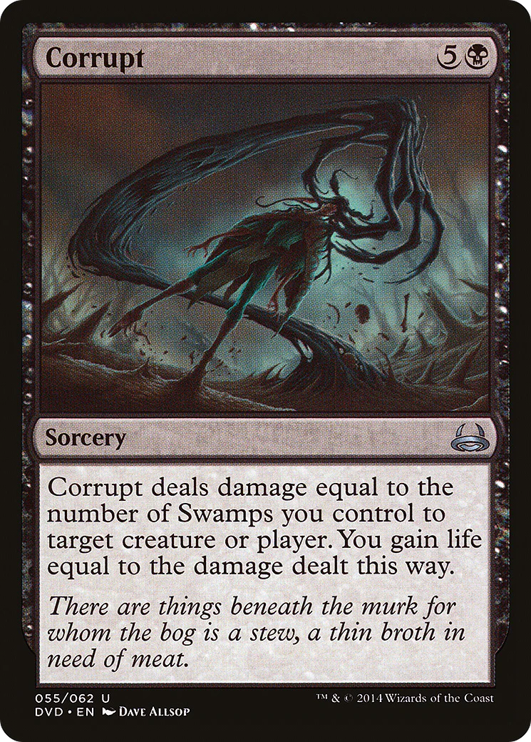 Corrupt (DD3-055) - Duel Decks Anthology: Divine vs. Demonic