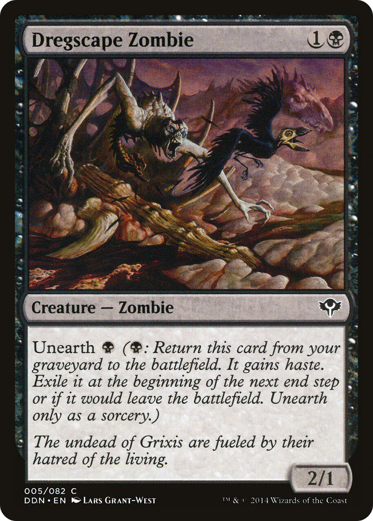 Dregscape Zombie (DDN-005) - Duel Decks: Speed vs. Cunning