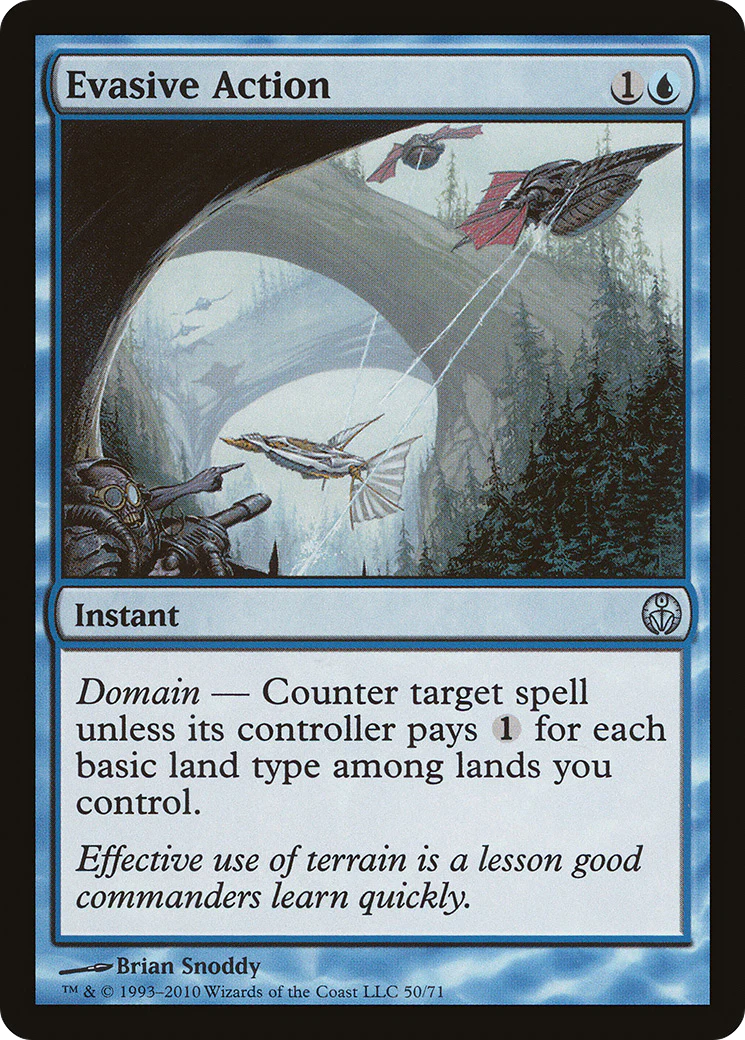 Evasive Action (DDE-050) - Duel Decks: Phyrexia vs. the Coalition