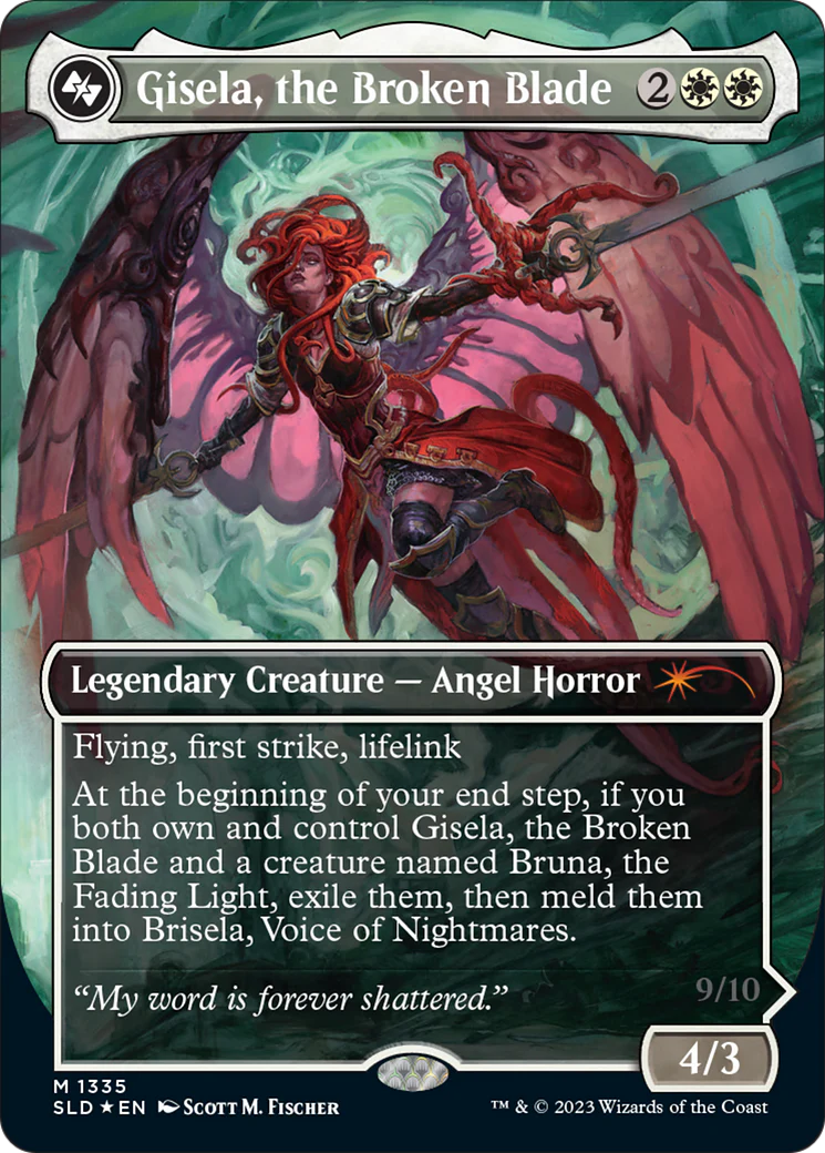 Gisela, the Broken Blade (SLD-1335) - Secret Lair Drop (Borderless) Foil