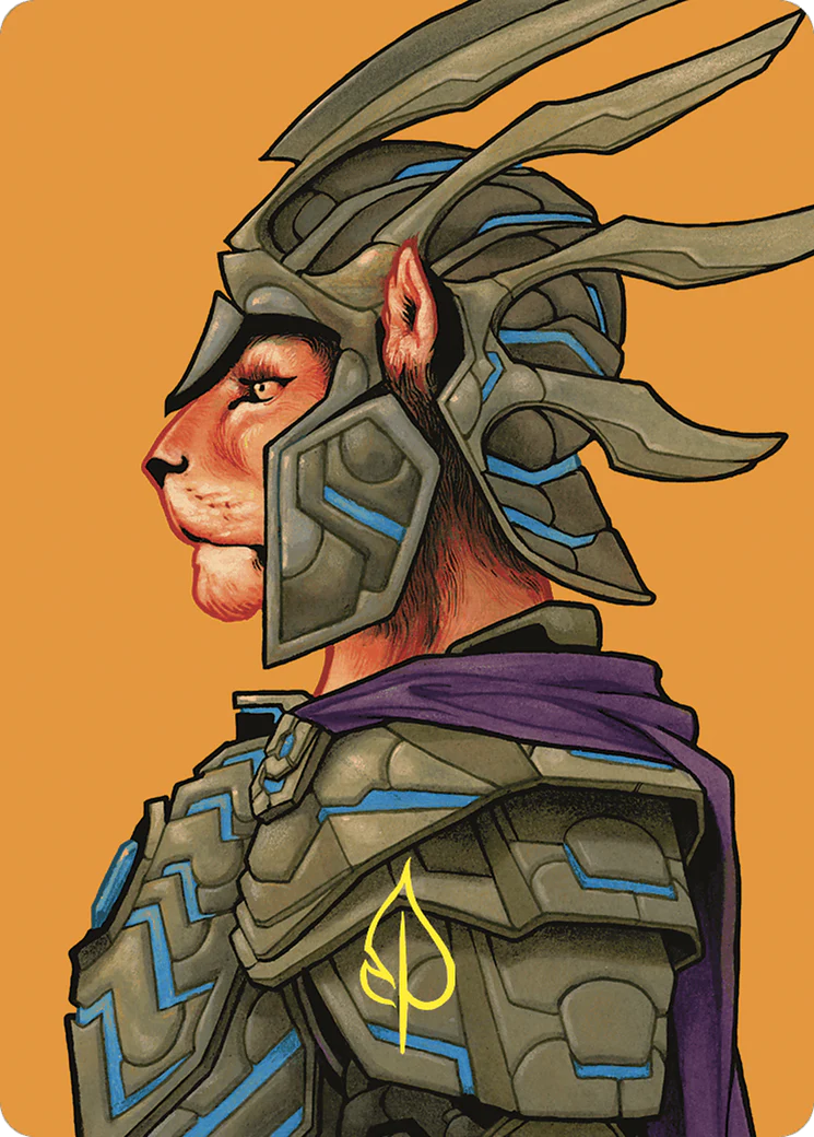 Kemba, Kha Regent Art Card (2) (Gold-Stamped Signature) (ASCMM-051) - Commander Masters Art Series (Borderless) - Image 5
