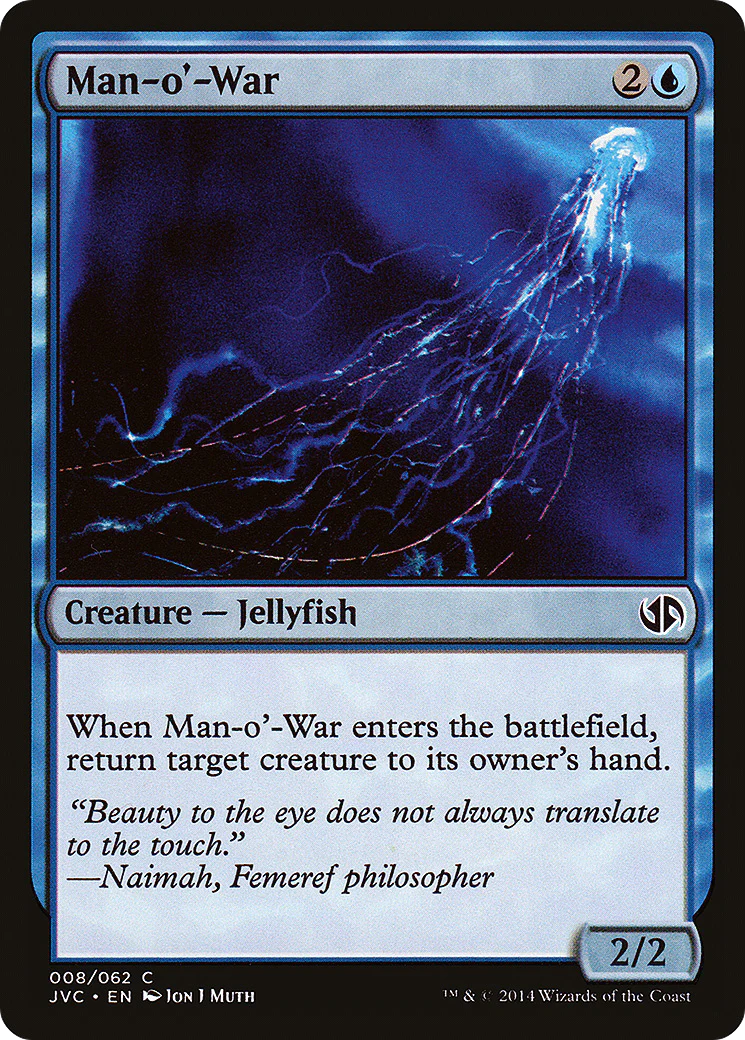 Man-o'-War (DD3-) - Duel Decks Anthology: Jace vs. Chandra