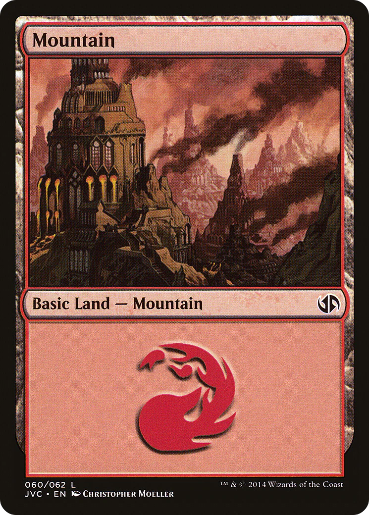 Mountain (DD3-060) - Duel Decks Anthology: Jace vs. Chandra