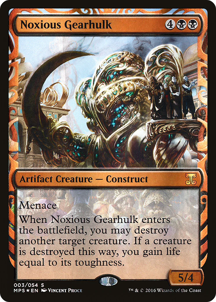 Noxious Gearhulk (MPS-003) - Kaladesh Inventions Foil