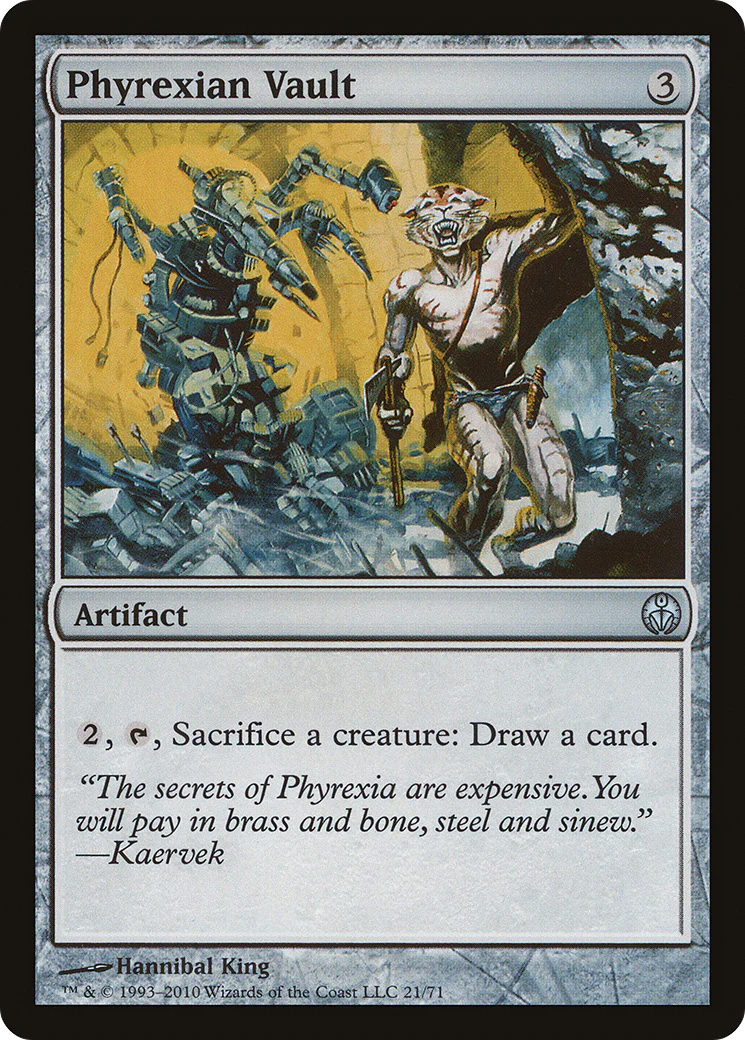 Phyrexian Vault (DDE-021) - Duel Decks: Phyrexia vs. the Coalition