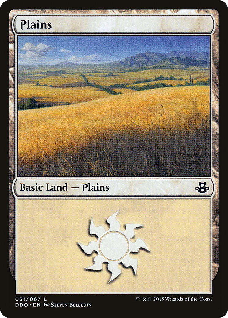 Plains (DDO-031) - Duel Decks: Elspeth vs. Kiora