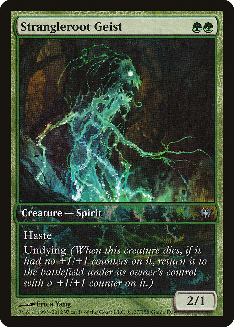 Strangleroot Geist (GAME-127) - Dark Ascension Promos