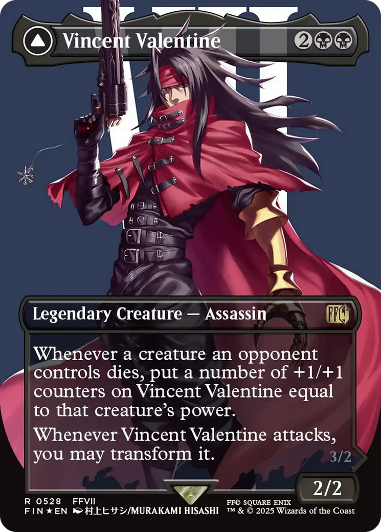Vincent Valentine // Galian Beast (FIN-528) - FINAL FANTASY (Borderless) Foil - Image 3