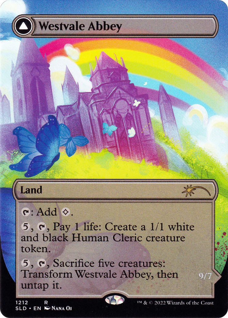 Westvale Abbey // Ormendahl, Profane Prince (SLD-1212) - Secret Lair Drop (Borderless) - Image 3